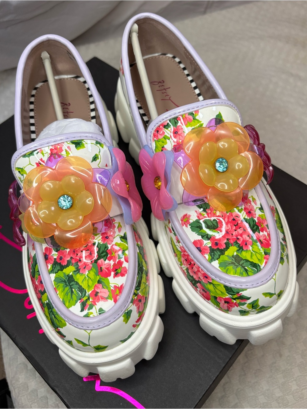 Betsey Johnson VINIE Floral Loafer
